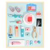 Wooden Pretend Play Doctor Set Educational Toys for Kids Simulation Medicine Chest Kit Dentist Nurse Games Medical Toys for Girl