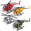 1 Peça Novo Helicóptero de Brinquedo para Crianças Modelo de Avião em Liga Metálica Modelo de Voo Metálico Simulado Brinquedo Sonoro e Luminoso Presente para Crianças