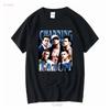 Limitowany vintage T-shirt Channing Tatum dla kobiet i mężczyzn z długim lub krótkim rękawem, vintage, prany, wygodny, lekko casualowy
