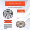 Iron Curtain Cloud Solid Electroplated Iron Dumbbell