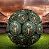 Snake Kingdom Emblem Round Football Size 5 Adult Ball Suitable for Training Matches and Outdoor Team.