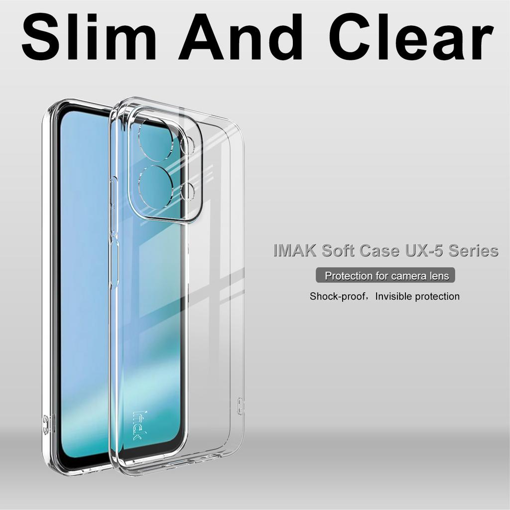 For POCO C85 4G Phone Case IMAK Soft Slim Case UX-5 Series