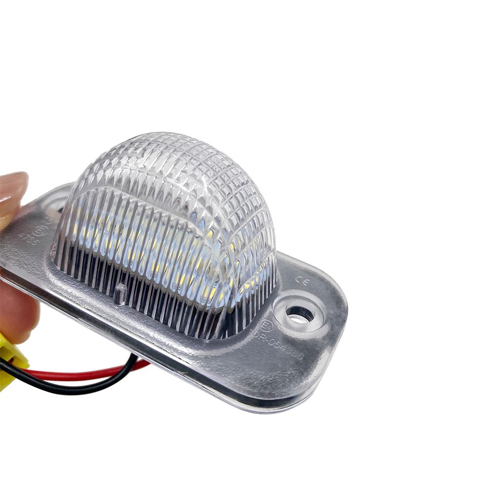 LED Lights For VW Golf II 2 Mk2 Jetta II 2 Mk2 License Number Plate Lamp For Seat Toledo I 1 Mk1