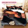 Jujutsu Kaisen Main Characters Bedding Set Duvet Cover Pillowcase No Filler, Soft Home Bedroom Decor, Perfect Gift for Fans.chl