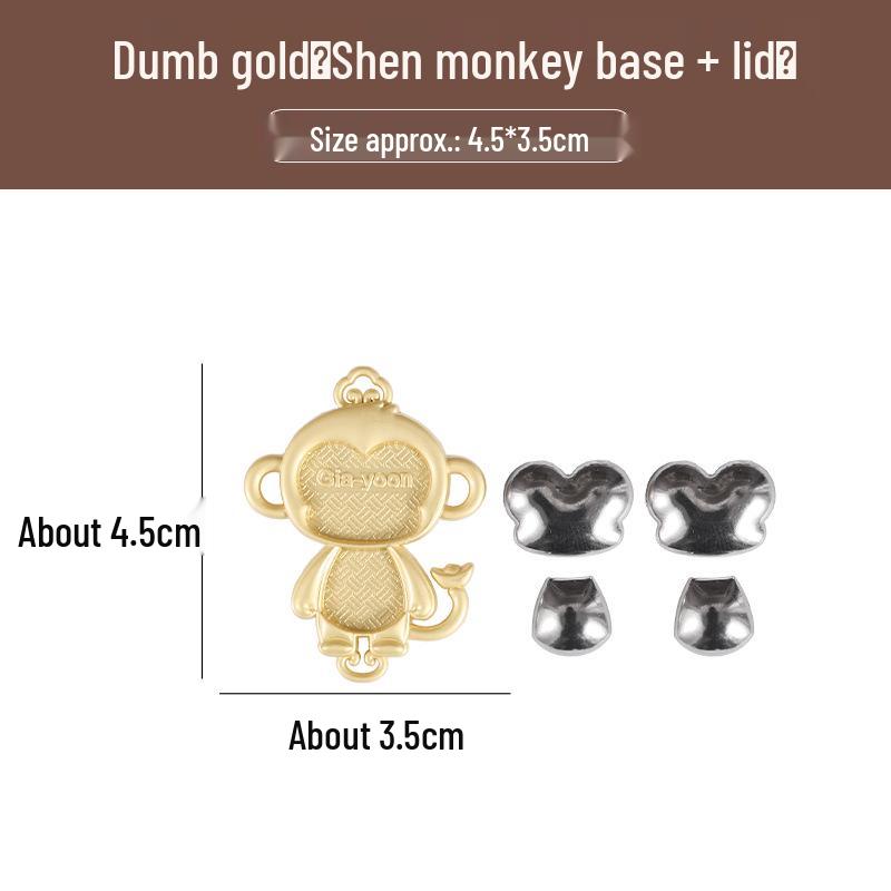 Song Brocade DIY Jewelry & Accessories Set: Necklace, Car Pendant, Earrings, Brooch, Hair Clip, Rope, Handmade Gift Materials.