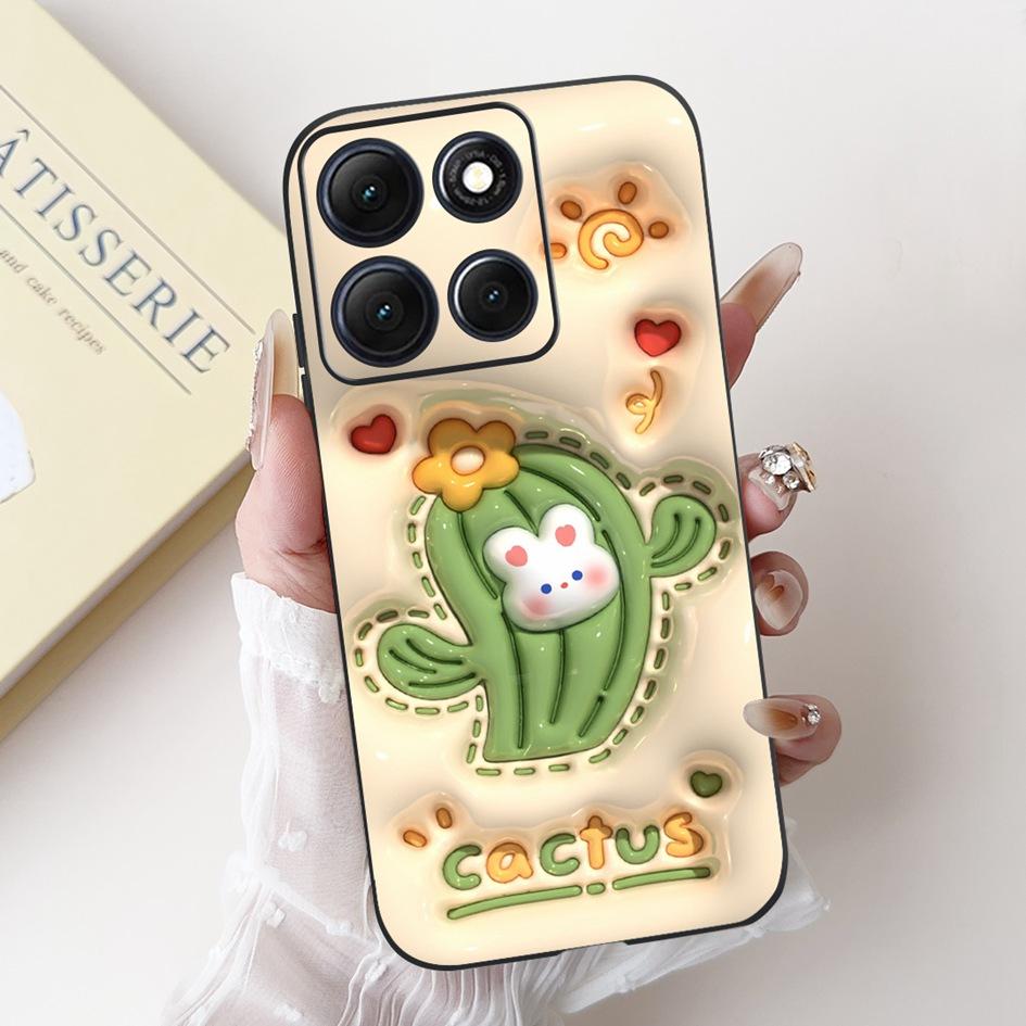 Shockproof Cover For Motorola Moto G86 Power Case Cute Cartoon Rabbit Soft Silicone Phone Cover For Moto G56 G 86 G86Power Funda