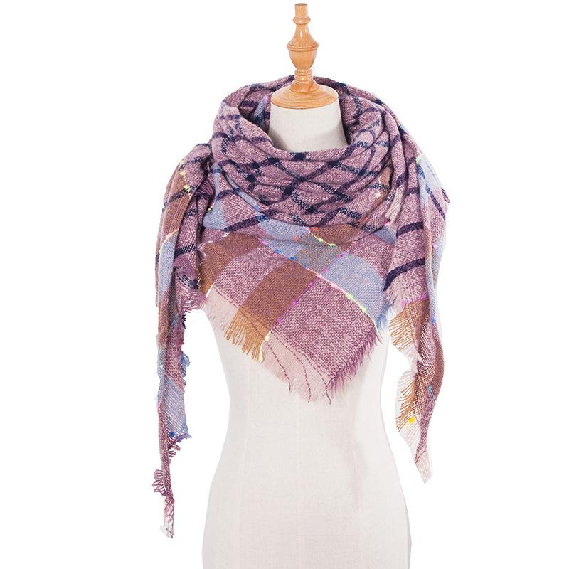 Fashion Imitation Cashmere Women Triangle Scarf Autumn Winter Scarve Pashmina Mujer Female Echarpe Hiver Foulard Bufanda Shawls