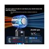 Cooling Handheld Fan High Speed Violent Fan Folding Neck Hanging Turbine Ice Compress Small Handheld Fan
