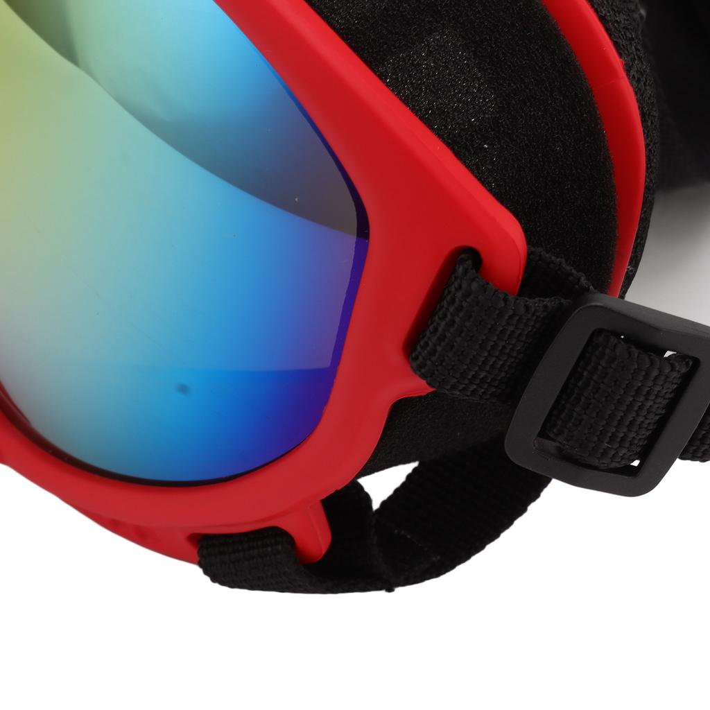 Dog Goggles Windproof Ultraviolet Proof Dustproof Strap Dog Sunglasses for Large Breed