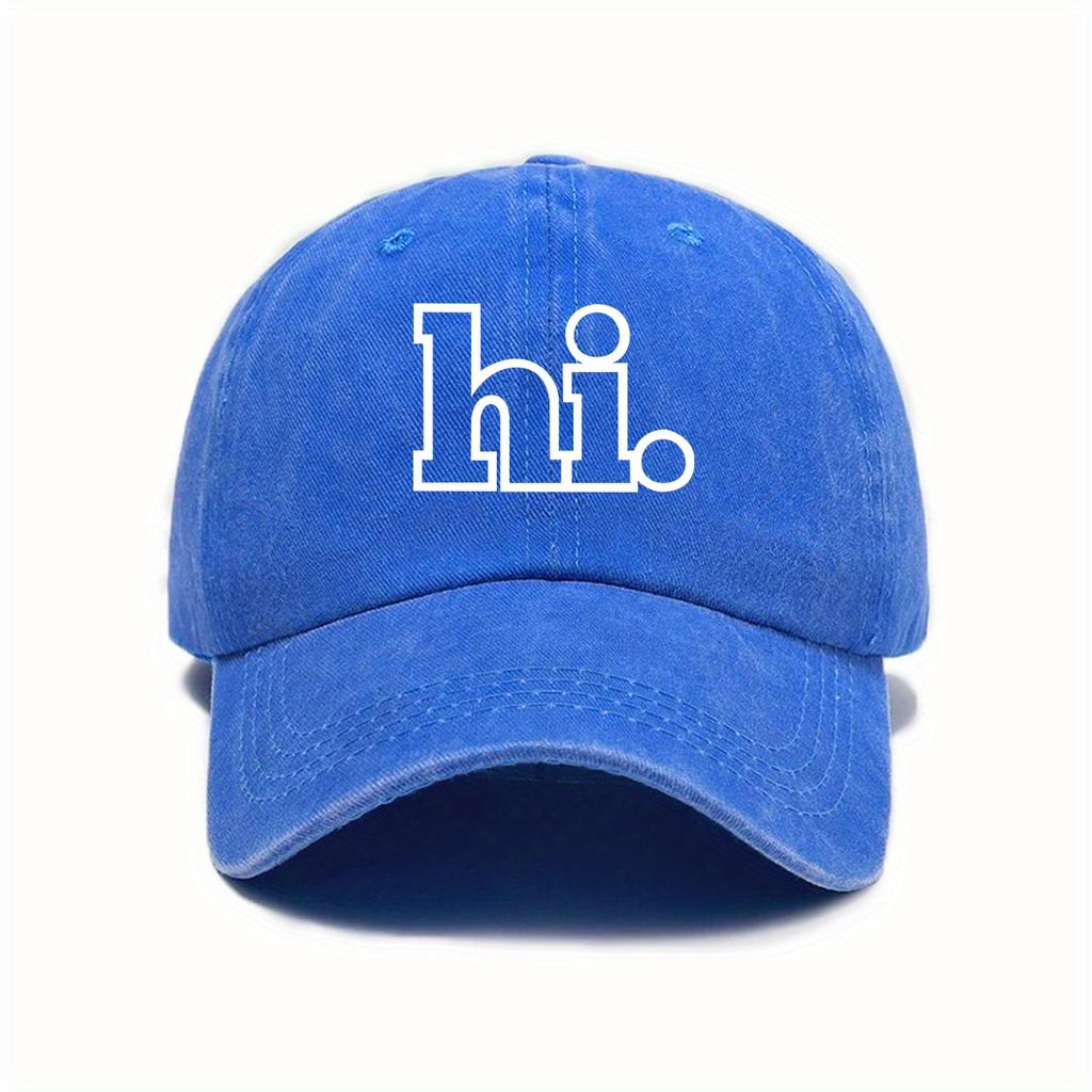 Urban daily personalized trend versatile baseball cap for both men and women,spring and summer urban design printed duckbill cap