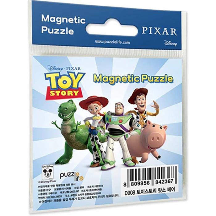 

История игрушек Лотсо Медведь (Большой кусок) (магнит) Пазл Disney 9 частей