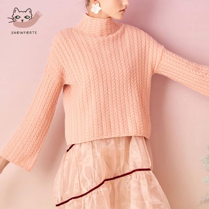 

Women s 100% Cashmere Turtleneck Sweater M