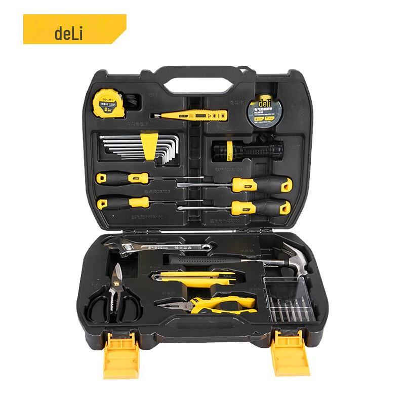 Deli 27-Piece Electrician & Repair Tool Kit