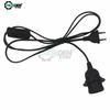 EU US Plug 1.8m Power Cord Cables E17 Full Teeth Lamp Base Holder With Switch Wire For Pendant Led Bulbs Fixture Hang lamp