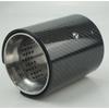 2Pcs 3Inch Inlet 3.66Inch Outlet Car Real Carbon Fiber Exhaust Tips For Bmw Usa