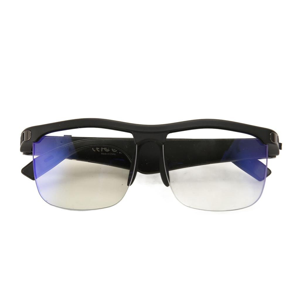 Musikbrille Bluetooth 5.3 Sprachsteuerung Open-Ear-Stil Blaulichtfilter Gesunde Gläser Smart