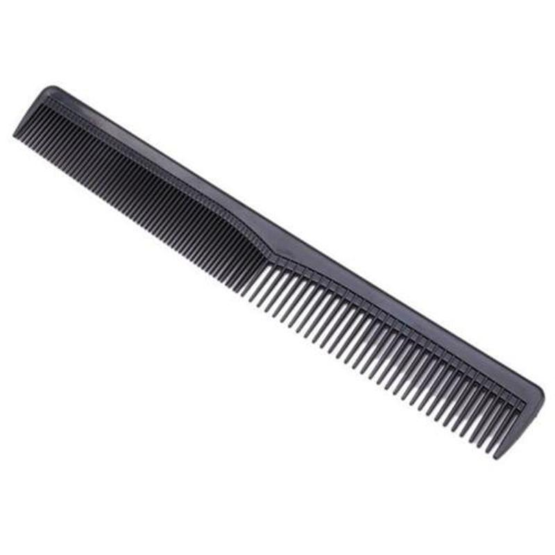 Black Two Comb-Tooth Comb Straight Comb Scissors Anti-Static Bangs Sharp Tail Partitions Comb