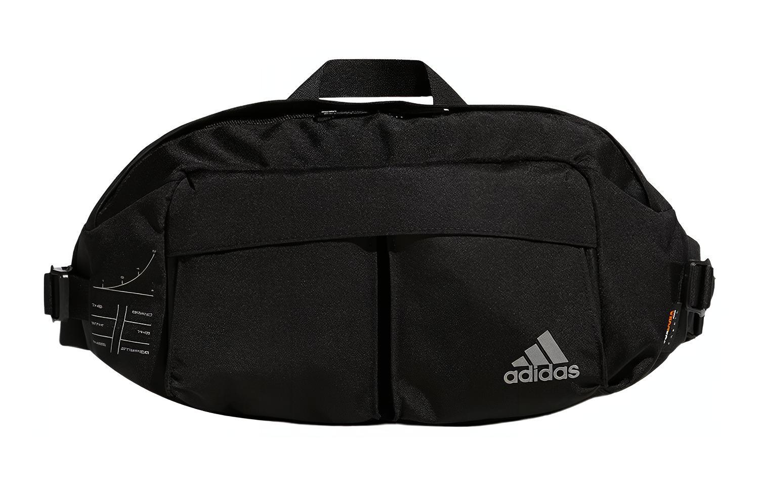 Adidas Polyester Fanny Pack Regular Unisex Black HP1500