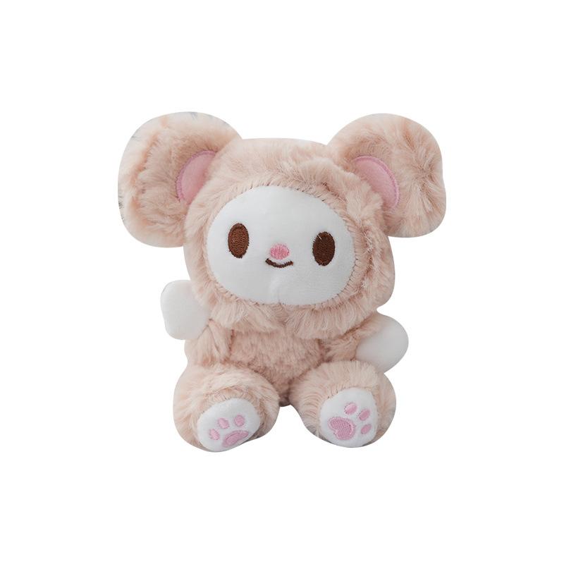 Cute And Cuddly Plush Keychains In Adorable Rabbit And Bear Shapes Great For Creative Gifts