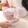 Cartoon Bra Laundry Bag Anti-deformation Anti-Winding Bra Mesh Bag Breathable with Handle Bra Protective Washing Bag