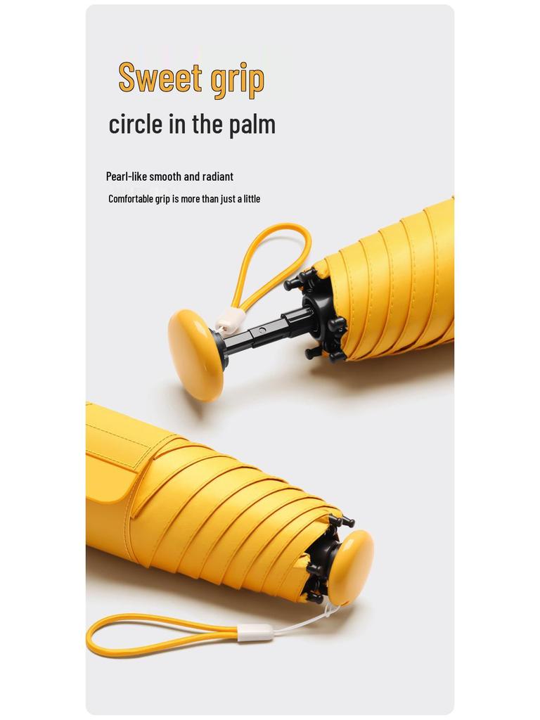 Mini ultralehké kapslové deštníky: Dámský opalovací krém a ochrana proti UV záření s vlastní reklamou.