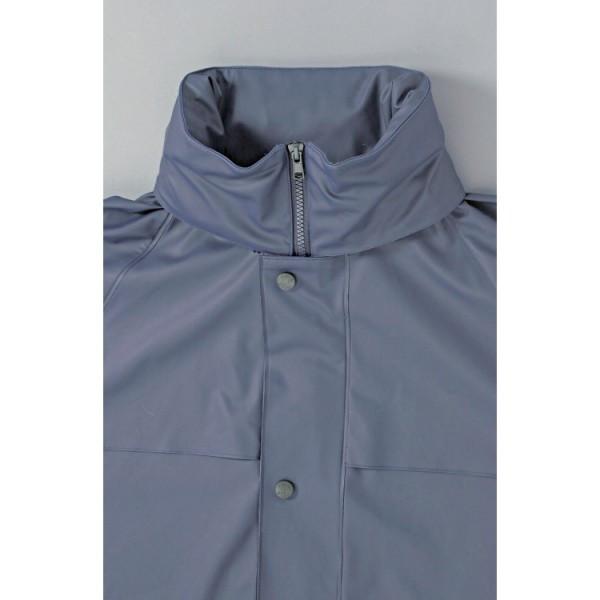 Waterproof Pvc Work Jacket Blue L - Be 079790003
