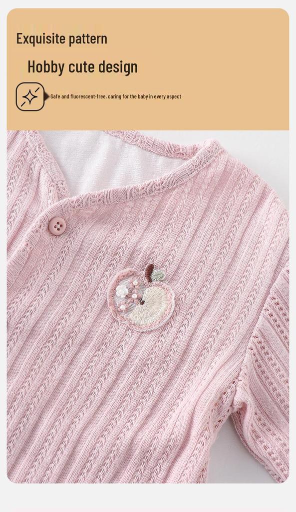 Spring 2026 Girls' Pink Princess Cardigan Set: Sweet Long-Sleeved Jacket & Top