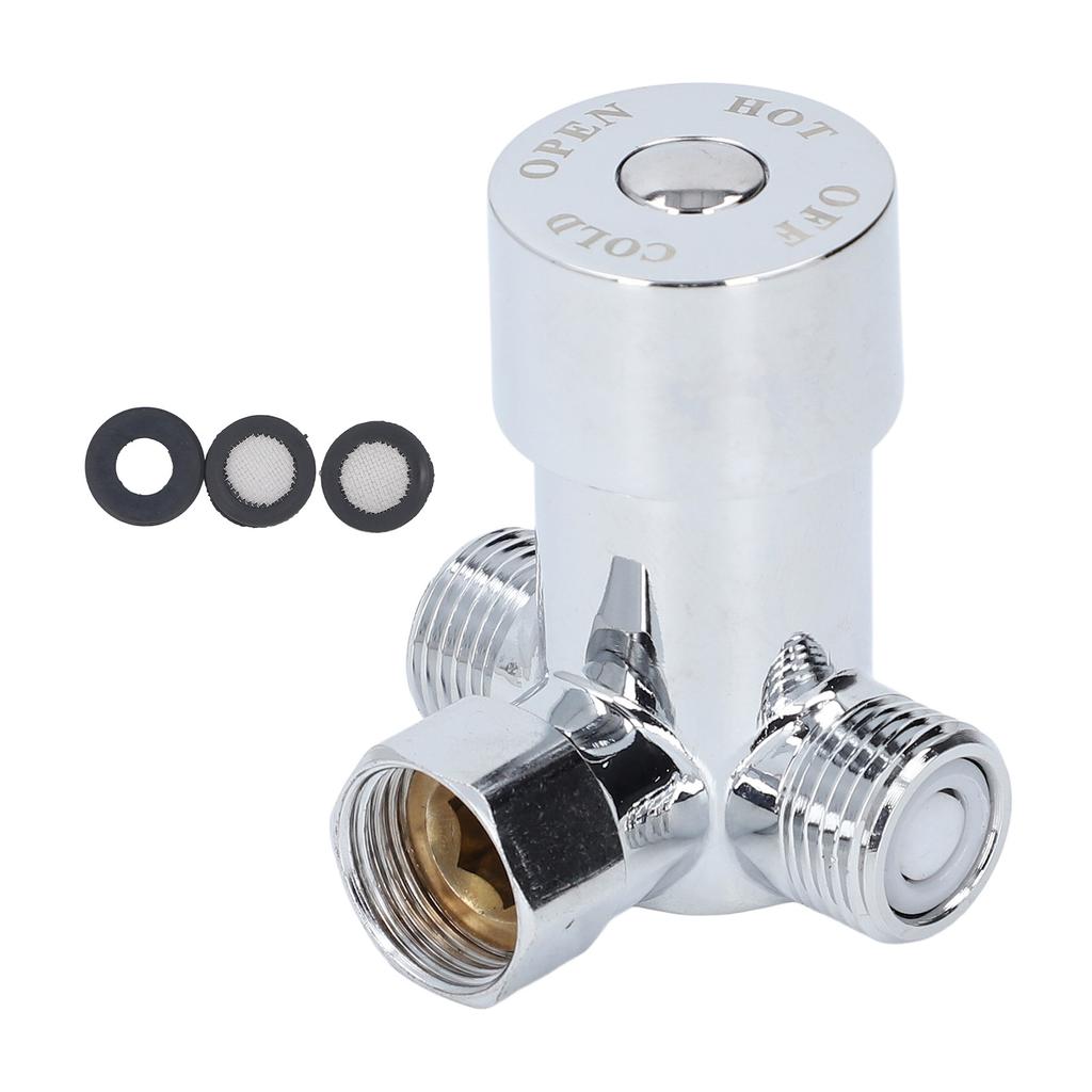 Hot Cold Water Mixing Valve Brass G1 2 Faucet Water Temperature Mixer for Automatic Sensor Faucet
