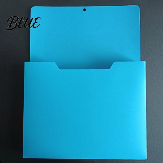 Magnetischer Datei-Halter Halter mit großer Rückwand zum Aufhängen Kunststoff Dokumententaschen-Organizer A4 Papier-Organizer-Etui für Whiteboard Kühlschrank