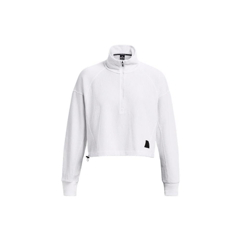 

Under Armour Женское худи для тренировок из флиса Ottoman Solid на молнии 1/4 Белый 1379772-100 XS