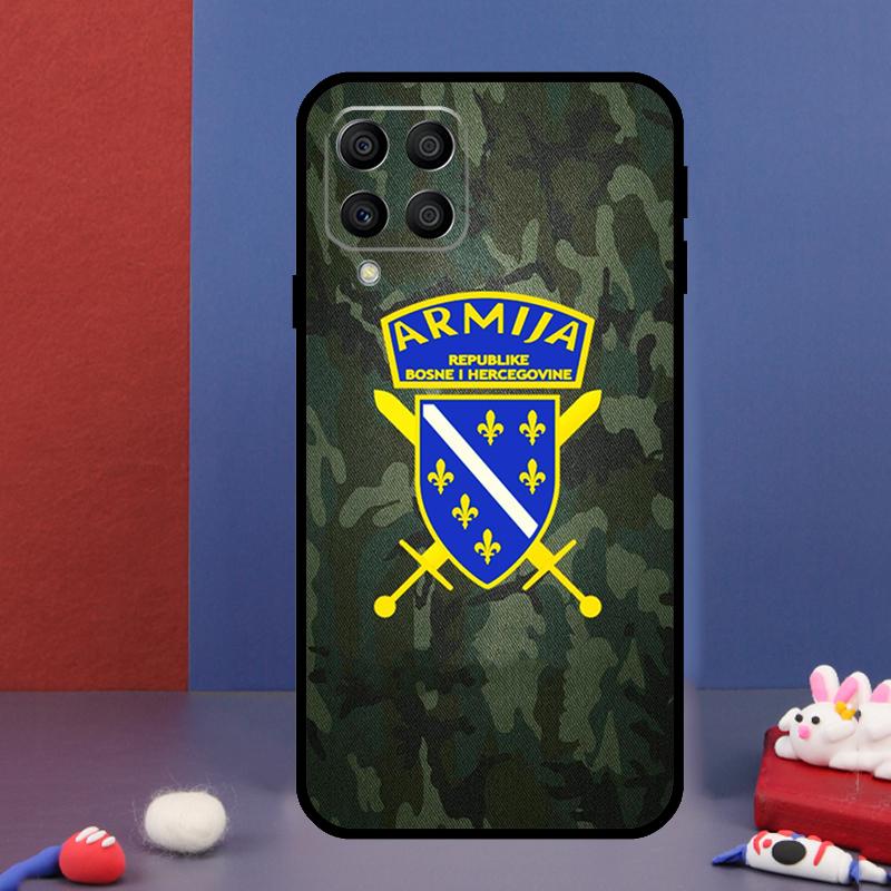 Bosnia and Herzegovina Flag For Samsung Galaxy M15 M55 M33 M13 M23 M53 M31 M51 M14 M34 M54 M20 M30s M52 M32 Phone Case