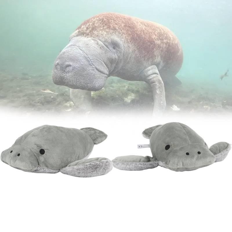 Plush Toys Manatee Cute Cartoon Soothe Children Girls Birthday Holiday Doll Gift