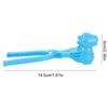 Snowball Maker Clip For Kids Adult Heart Snowflake Duck Shape Clip Tongs For Outdoor Sand Snow Ball Mold Toys Fight Sports Toys