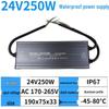 220V To 12V/24V IP67 Waterproof 400W LED Submersible Power Supply Transformer