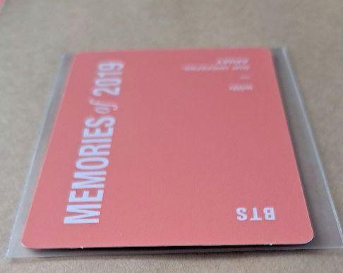 [USED] BTS Memories 2019 DVD with Bonus V