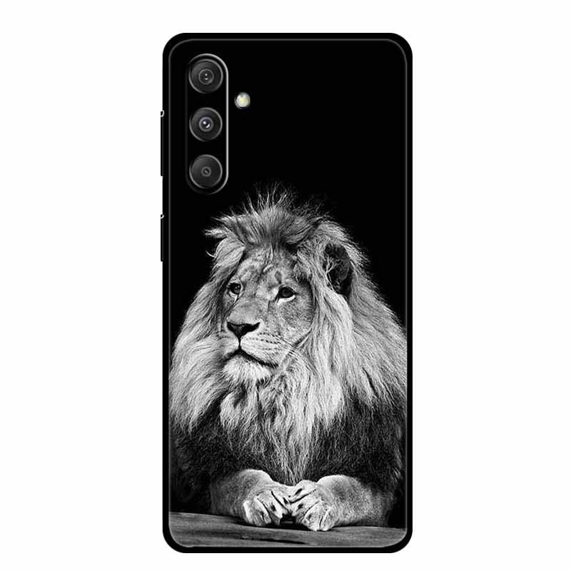 For Samsung Galaxy S24 Plus Ultra Phone Case Cover Silicone Soft Back Case for Samsung Galaxy S 24 5G Funda Dinosaur Lion Animal