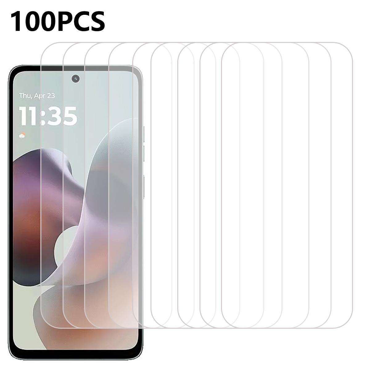 

100Pcs For Motorola Moto G56 5G Screen Protector Anti-Scratch Tempered Glass Film A
