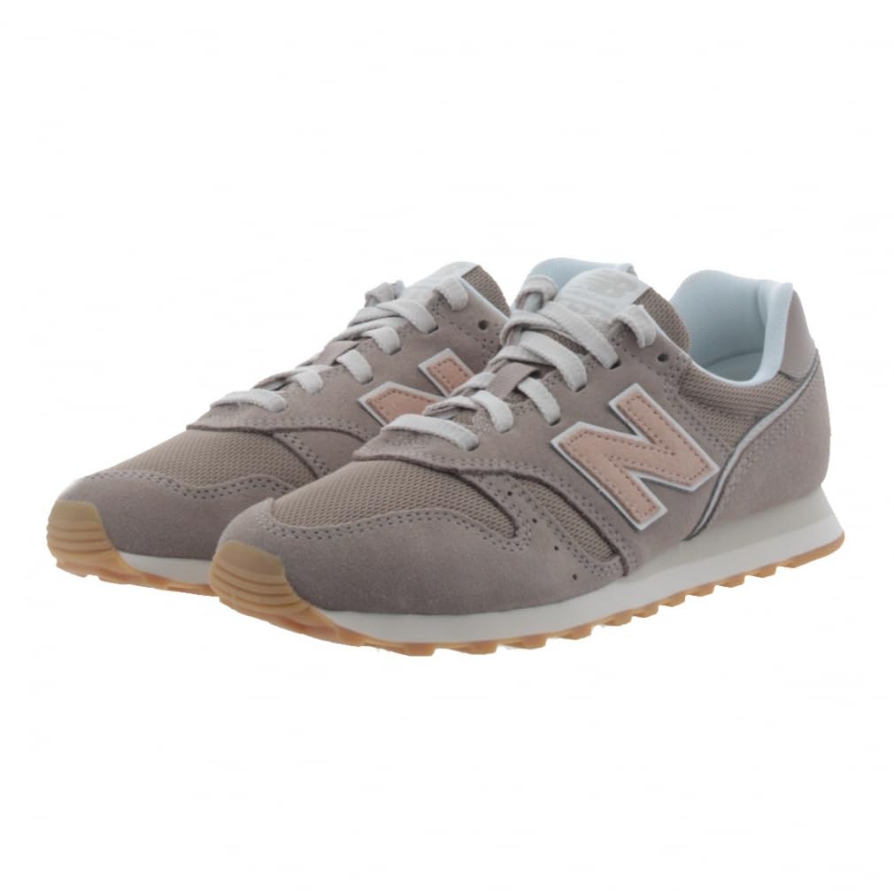 New Balance WL373 Size Women's Sneakers, 714373, Brown, 25.0cm