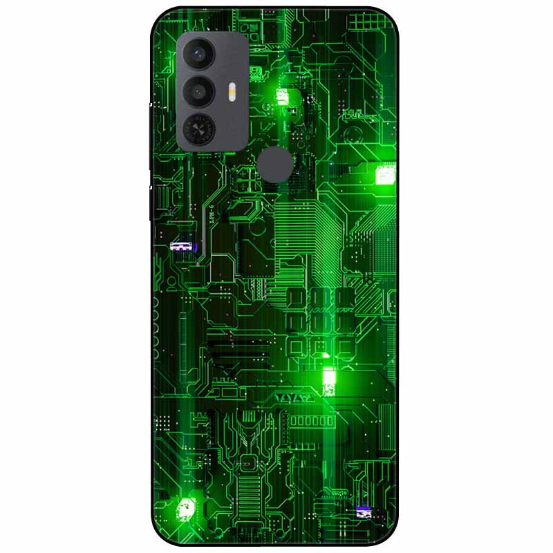 Phone Cover For Alcatel 1V 2021 Case Silicone Lovely Black Bumper Soft TPU Coque for Alcatel 1V (2021) 6002A 6002D 1 V Shells