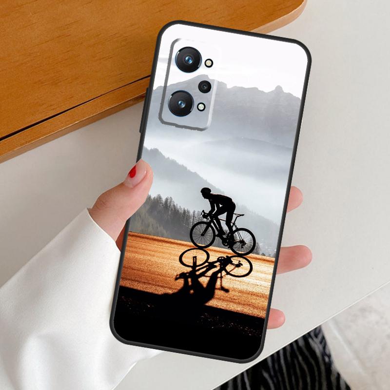 

Поездка на горном велосипеде Велосипедное искусство Для Realme 15 Pro GT7 GT6 10 11 12 13 14 Pro Plus C67 C63 C61 C55 C51 C53 C35 C75 C65 Чехол Realme C63 4G