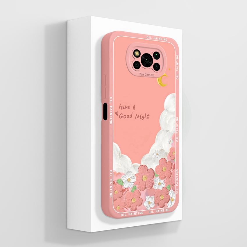 Phone Case For Xiaomi Poco X3 X5 X6 X7 C40 C50 C51 C55 C71 C75 Cute Cat Soft Covers Lens Protection Liquid Silicone Anti Slip Shell For Xiaomi Housing