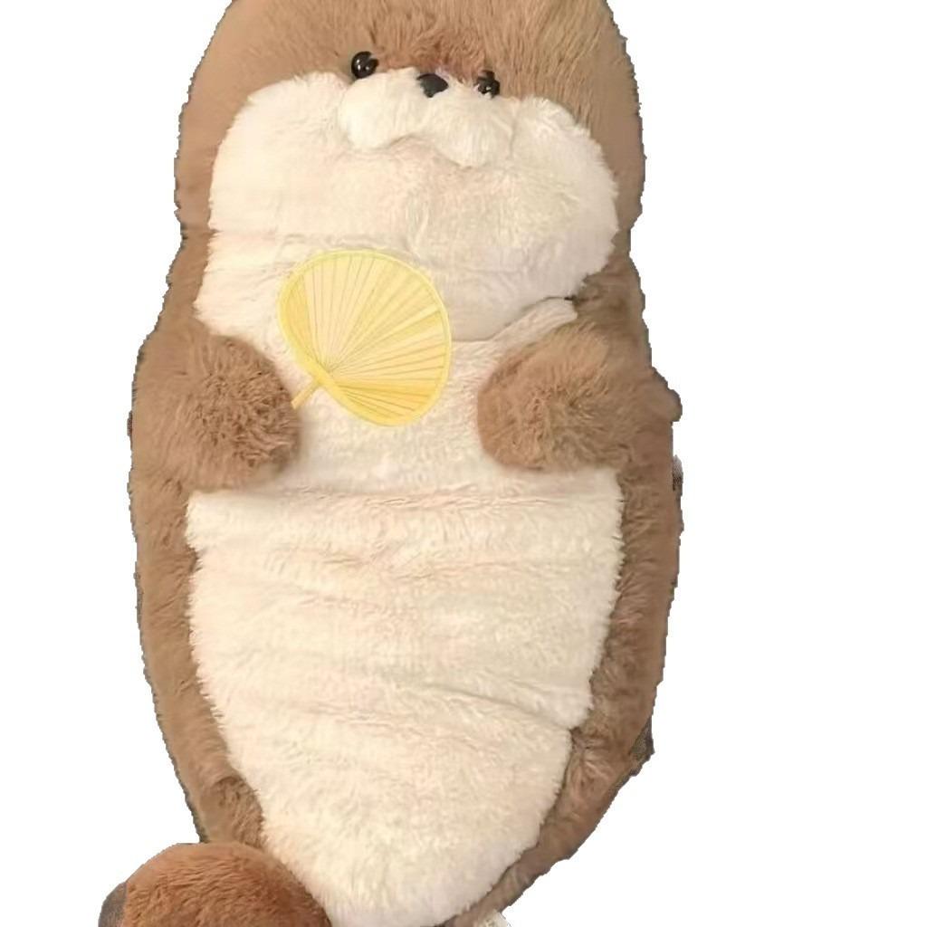 Cute Sea Otter Plush Toy - Stuffed Animal Pillow & Bedtime Companion, Perfect Birthday Gift for Girls