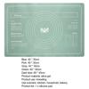 Useful Non-Fading Baking Lightweight Cookie Cake Baking Mat Tool for Kitchen Dough Rolling Pad