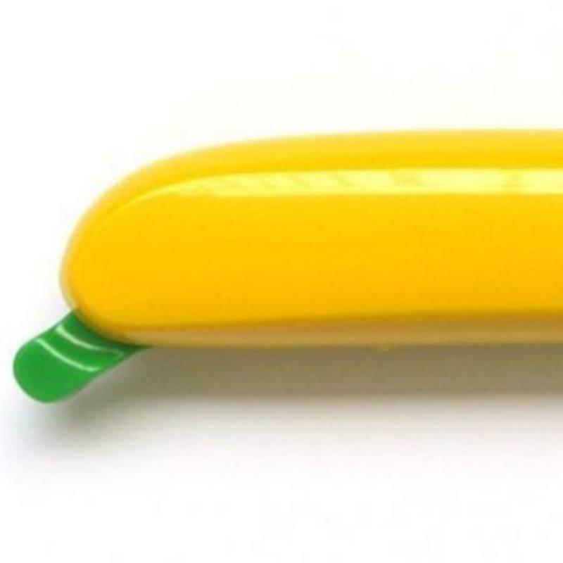 5 Stück Lustiger Bananenförmiger Stift Einziehbarer Kugelschreiber Neuheit Kugelschreiber für Kinderbelohnung Weihnachtsstrumpffüller