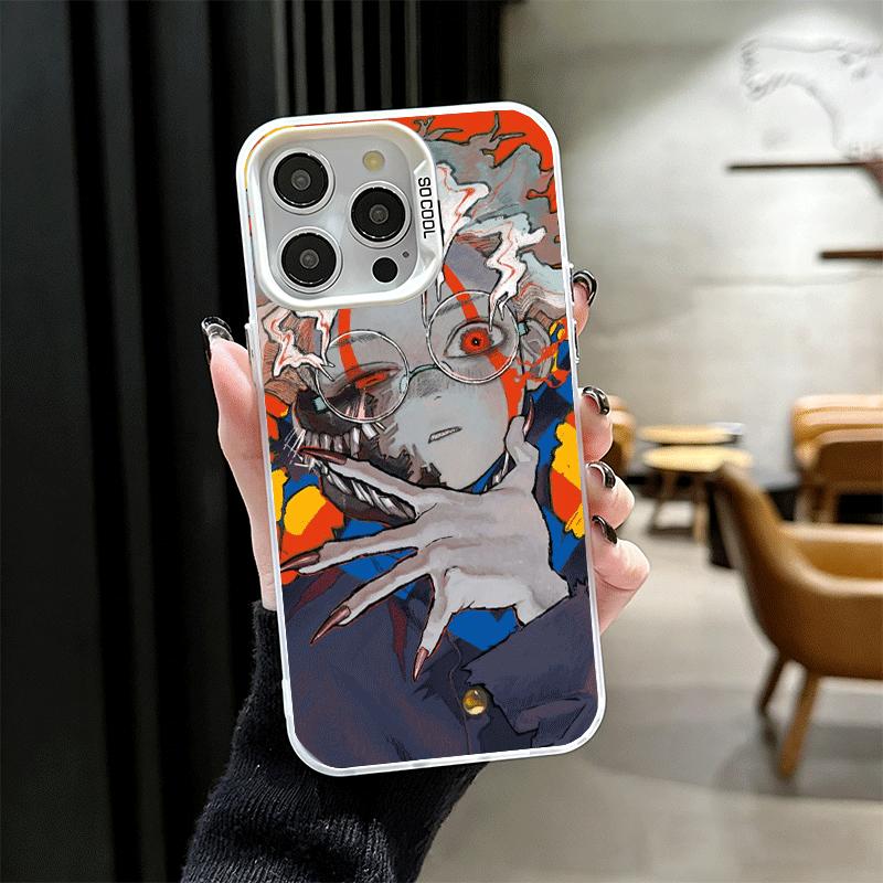 

Мягкий чехол для телефона D-Dandadans Okarun Anime для iPhone 15 16 17 Pro Max 17Air 16E 14 Plus 13 12 Mini Ударопрочный чехол Задняя крышка iPhone 16 Pro