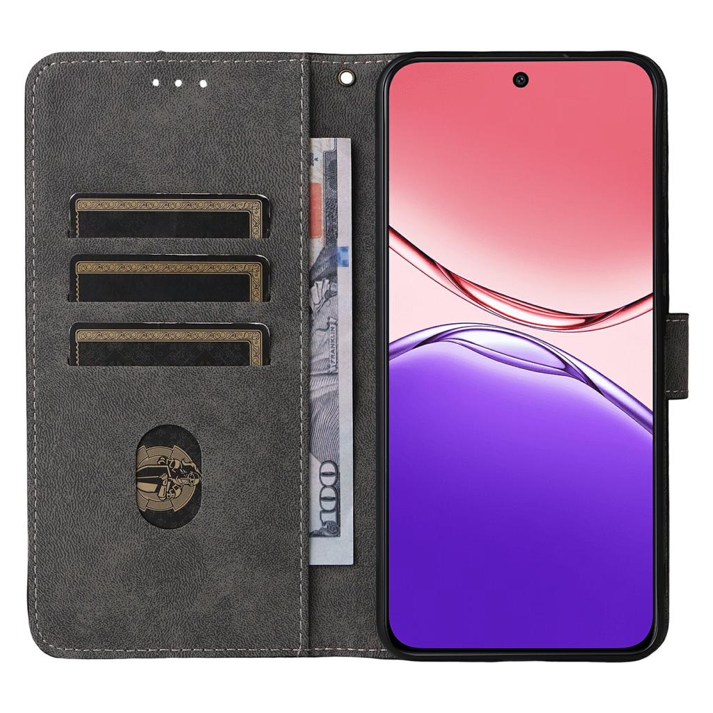For Oppo F29 Pro 5G (Global)/A5 Pro 5G (China) Case Wallet RFID Blocking PU Leather Cover Stand with Strap