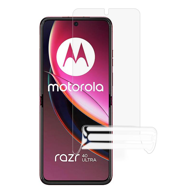 

Для Motorola Razr 40 Ultra 5G/Razr 40 5G Захисна плівка для внутрішнього екрану HD Прозора Захист від подряпин Захист від відблисків Гідрогелева плівка TPU для екрану