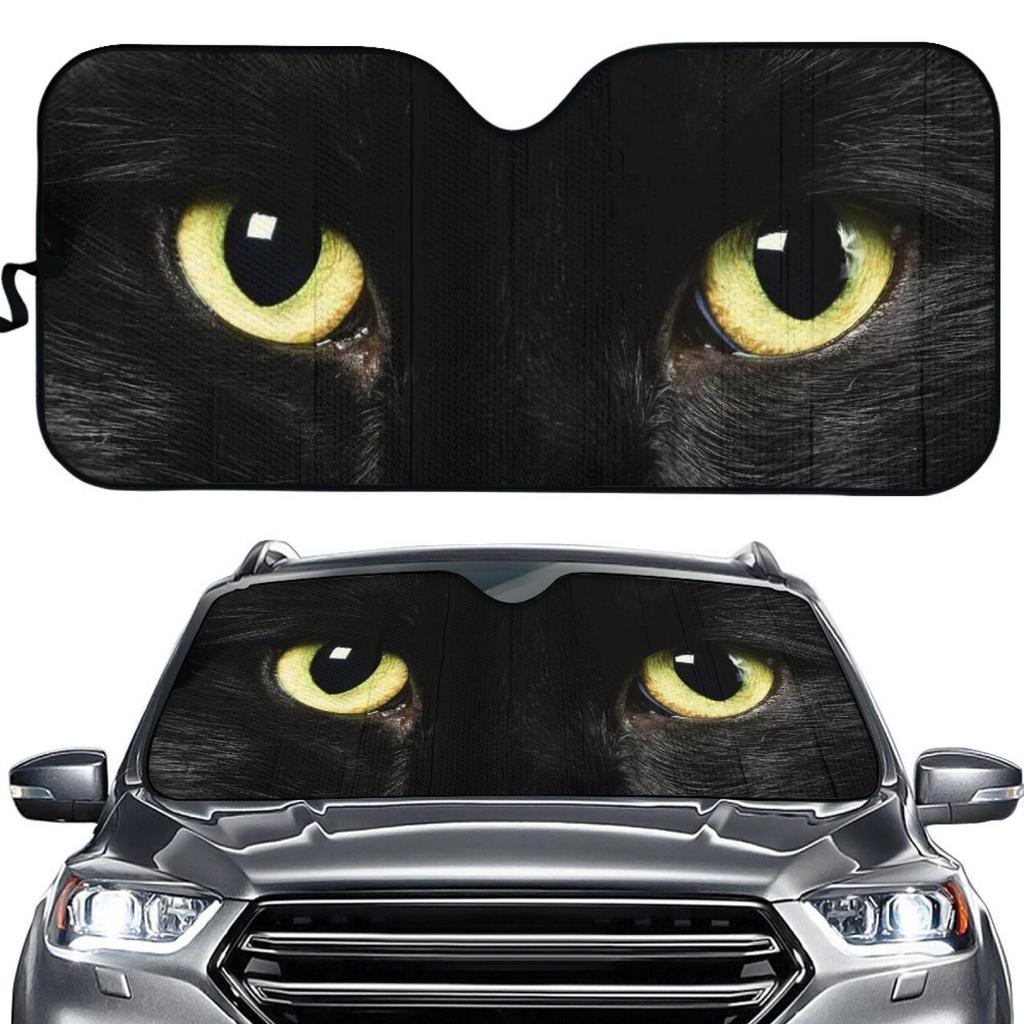 Summer Hot Car Sunshade Funny Cartoon Big Eye Pattern Custom One Piece