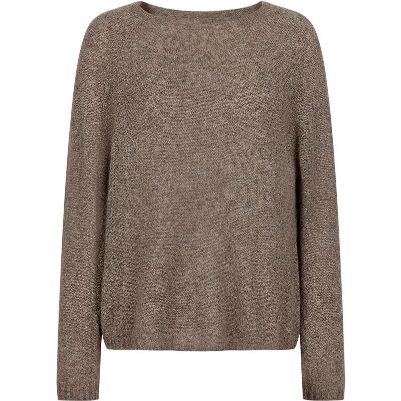 Women's Seamless Cashmere Blend Knit Sweater