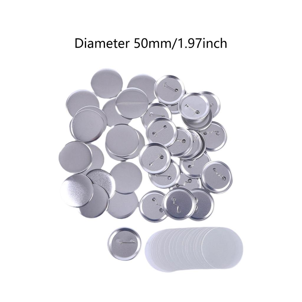 100 Pieces Accessories for Making Badges, Parts for Button Makers, Gift Ideas